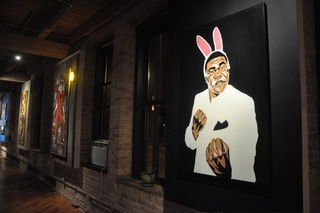 Installation view of "Sweet Tea" at CUAS,Ray CRO Noland