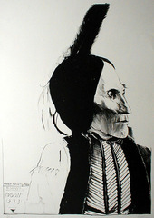Chief White Man Kiowa,Leonard Baskin (1922 - 2000)