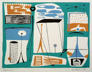 City Summer,Dorr Bothwell (1902 - 2000)