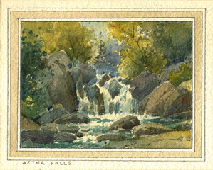 Aetna Falls,Percy Grey (1869 - 1952)
