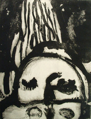 Reflection,Harold Persico Paris (1925 - 1979)