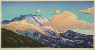 Evening Light, Mount St. Helens from Coldwater,Micah Schwaberow (1948)