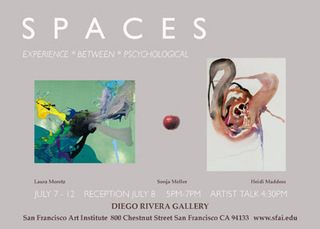 S P A C E S – between | experience | psychological,Heidi Maddess | Sonja Meller | Laura Moretz