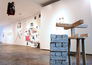 Lush Life Wall Installation, back,