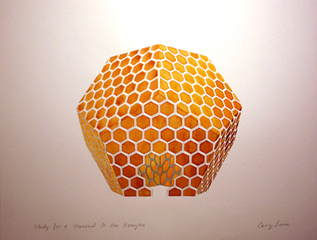 Study for a Monument to the Honeybee,Casey Lurie