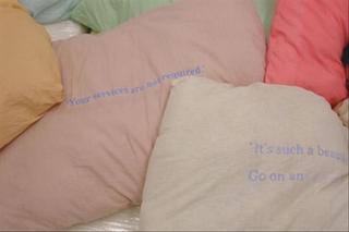 My pillow seems like a bed, a pillow seems like my bed,Lee Kit
