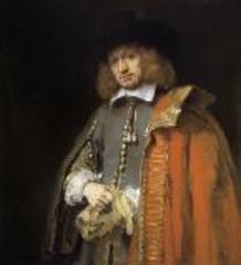 Jan Six portrait ,Rembrandt van Rijn