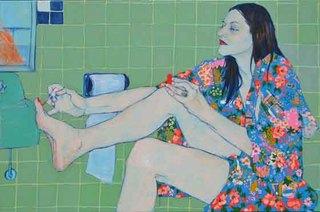"Sara Vanderbeek in her bath closet”,Hope Gangloff