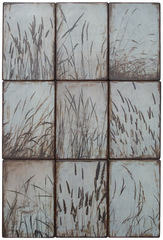 Blue Wild Grasses,Thea Schrack