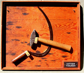 Antique Tool Rack,Tony May