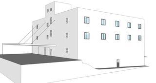 conceptual rendering by John Rees Architects,