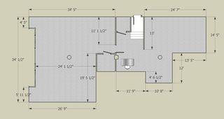Gallery Floorplan by John Rees Architects,