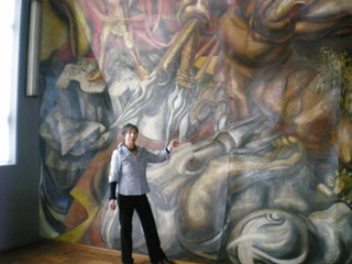 Muerte al Invasor ("Death to the Invader") - Mexican  wall,Isabel Rojas-Williasms "Siqueiros, a muralist in exile"