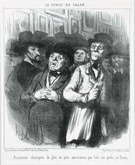 Lovers of classical art more and more convinced that art is lost in France,Honoré Daumier