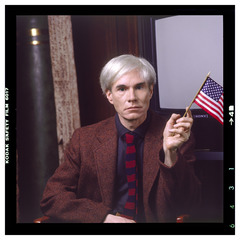 Andy with American Flag,Karen Bystedt