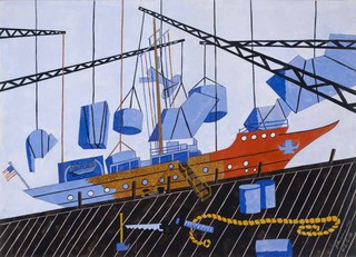 Decommissioning the Sea Cloud,Jacob Lawrence