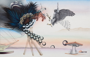 20101012094855-8_allebe_the_rescue__hi-ho_silver__watercolor_prismapencil_on_paper_on_panel_12_22x19_22_2010