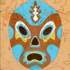 Blue_and_brown_luchador_with_floral_pattern