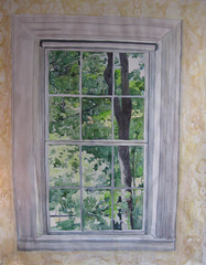 Emily Dickinon Bedroom Window,Meridith McNeal