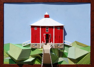 The Red Octagonal Barn,Christie Grimstad