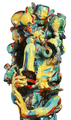 Aquarium Man (detail),Viola Frey