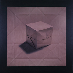 Origami cube,Marc Fichou