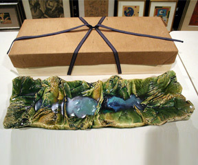 Oribe Glazed Platter,