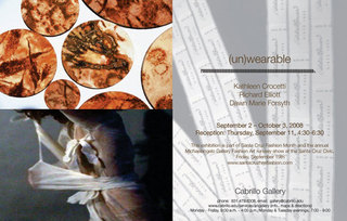 (un)wearable,Kathen Crocetti, Richard Elliott, Dawn Marie Forsyth