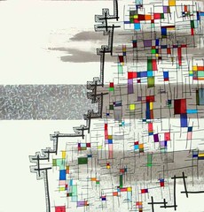 Composition #21,Chrstine Wagner
