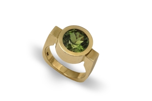 Greentourmalinering