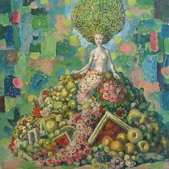Study for Self Portrait as Heap ,Julie Heffernan