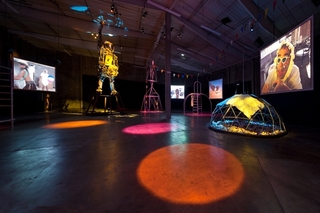 A Voyage of Growth and Discovery (installation view at Farley Bldg., LA, CA,Mike Kelley, Michael Smith