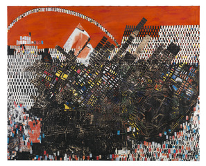 Scorched Earth,Mark Bradford