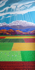 Farm Workers (Triptych-Center),Illona Battaglia Aguayo