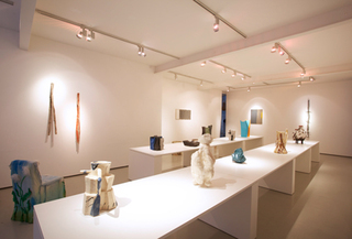 Mixed display of new work of Marsden Woo Gallery artists,