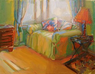 Morning Light in the Bedroom,Lori Escalera