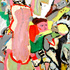 20110126103840-micci_cohan_the_clarion_has_sounded_and_we_re_all_horsing_around_mixed_media_on_wood_12_x_18_inch