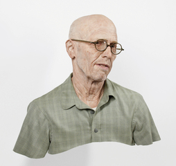 Old Self: Portrait of the Artist as He Will (Not) Be, Variation #2 ,Evan Penny