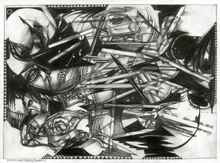 Pencils and Masks, Number 2,Barron Storey