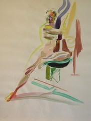 Seated Nude,Christine Heanen