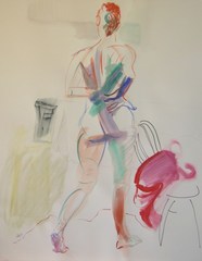 Standing Nude,Christine Heanen