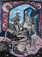 "Lovers", from the "Eros and Pscyhe"series,Krešimira Gojanović