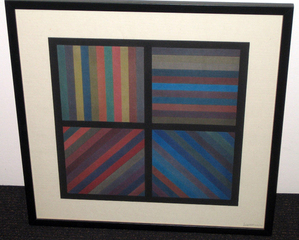 Bands of Lines in Four Dimensions,Sol LeWitt
