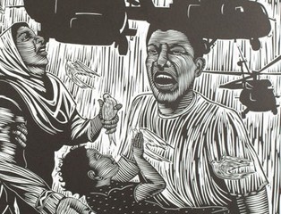 Peaceful Resistance (detail),Juan Fuentes