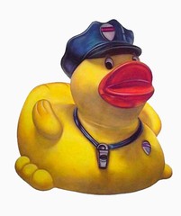 Untitled (Cop Duck 6 Feet Tall),TNC Gallery