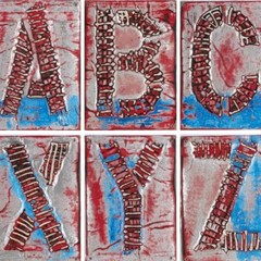 Alphabet,Mark Bradford