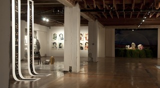 Installation Image, CREAM, from the top,Monica Lundy, Nicole Crescenzi, Brynda Glazier