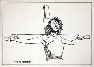 No Title (New Saint),Raymond Pettibon