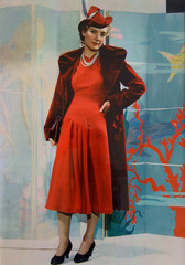 Anonymous, Red Dress,