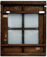 Verso "Sans titre," Bram van Velde, collection Centre Pompidou, Paris,Philippe Gronon